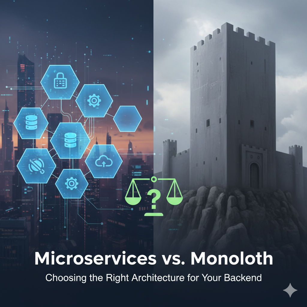 Microservices vs. Monolith: Choosing the Right Architecture for Your Backend preview